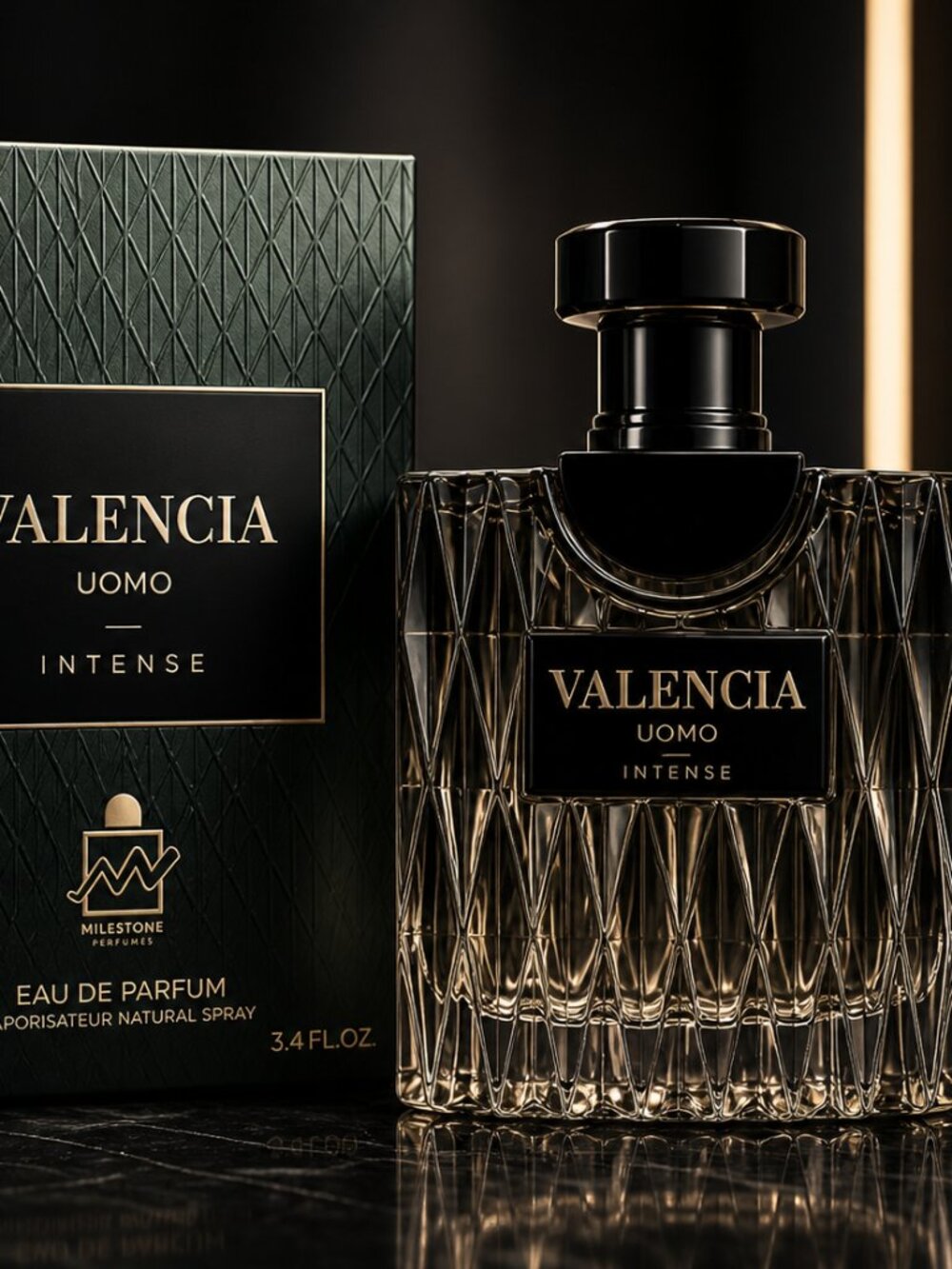 MILESTONE Valencia Uomo Intense (Pour Homme) 100ML EDP